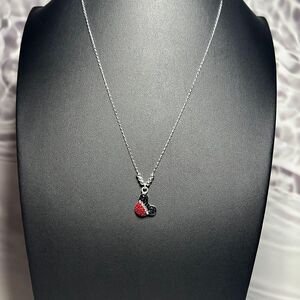 Disney Women's Silver and Black Jewellery